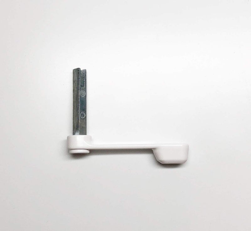 CRL Sliding Patio Door Latch Lever for Milgard, (White Extended 50mm) - Image 2